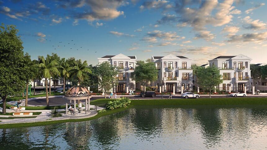 Cho thuê biệt thự song lập hướng nam Vinhomes Cổ Loa diện tích 200m2 thích hợp cho người nước ngoài
